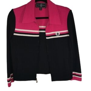 St.Johns Sport Pink and black zip up